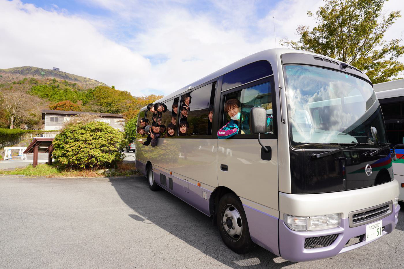 マイクロバス借りてゼミ合宿@箱根（11/11-12）