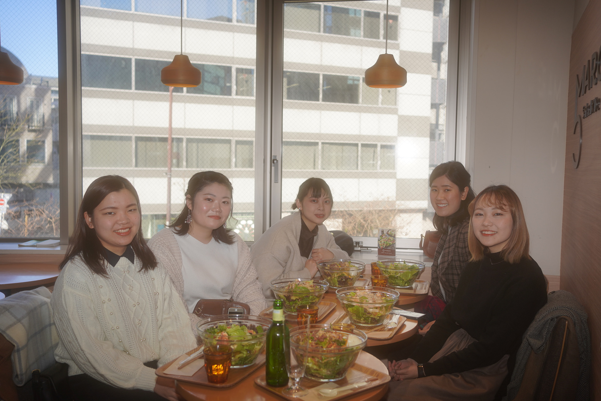 星野村からのお客さんと新宿でサラダランチ(2/6)