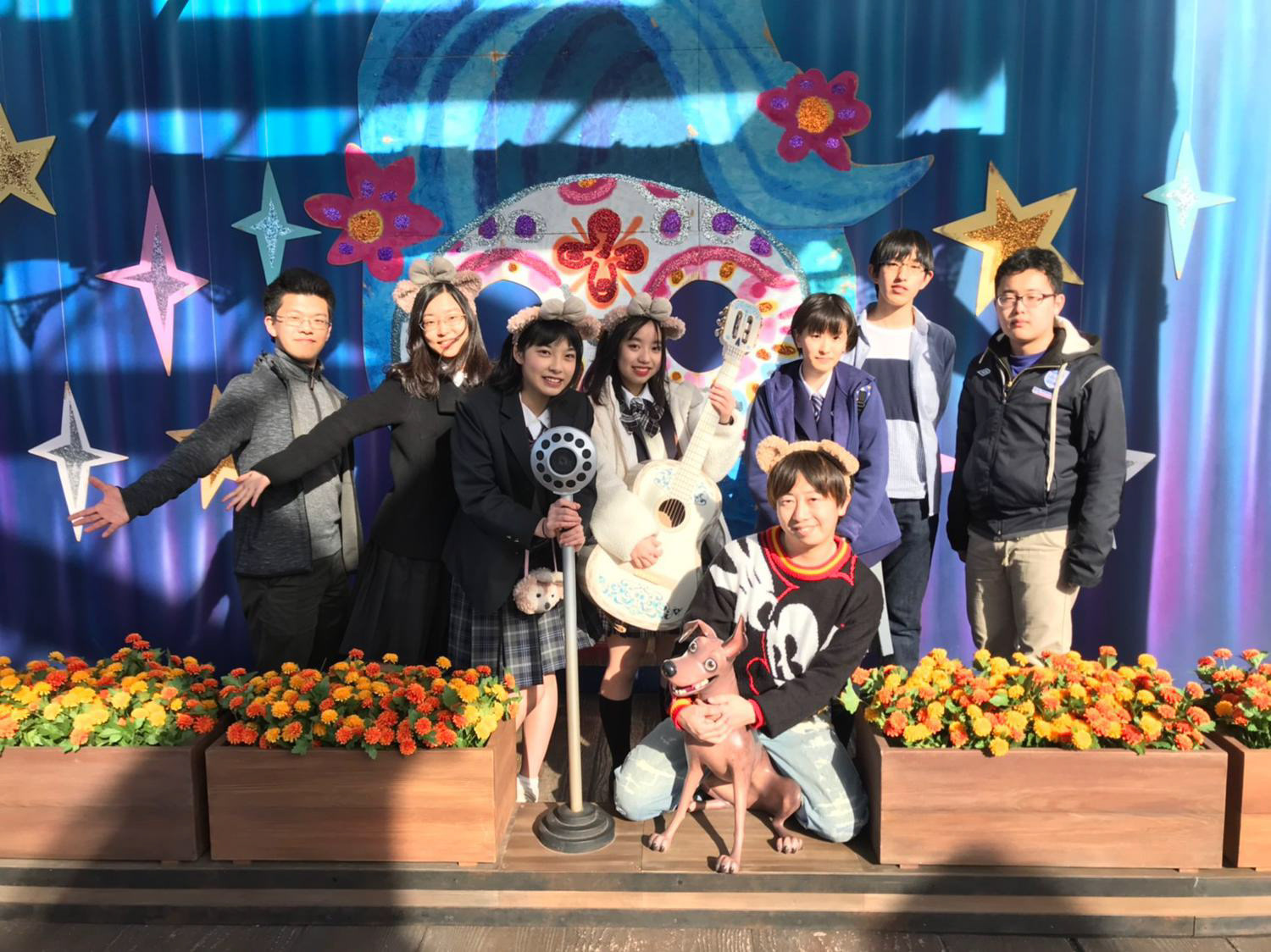 ジュニアセッション後はみんなでディズニー