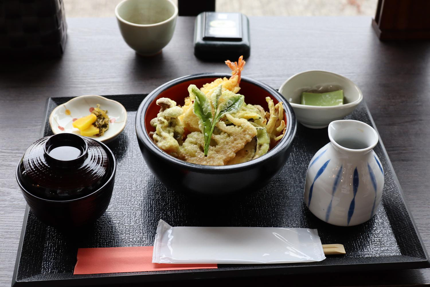 茶々天丼@茶の文化館