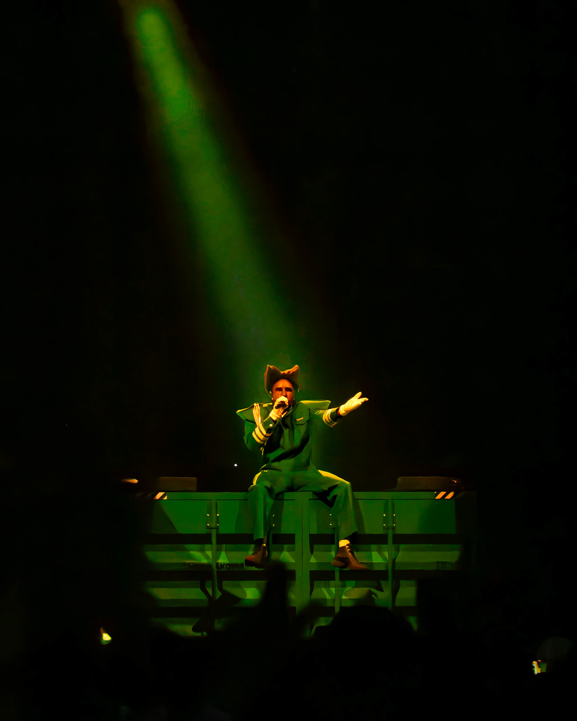 Tyle The Creator Performing at London O2 Arena on his Chromakopia Tour  – concert photography by Riot Visuals