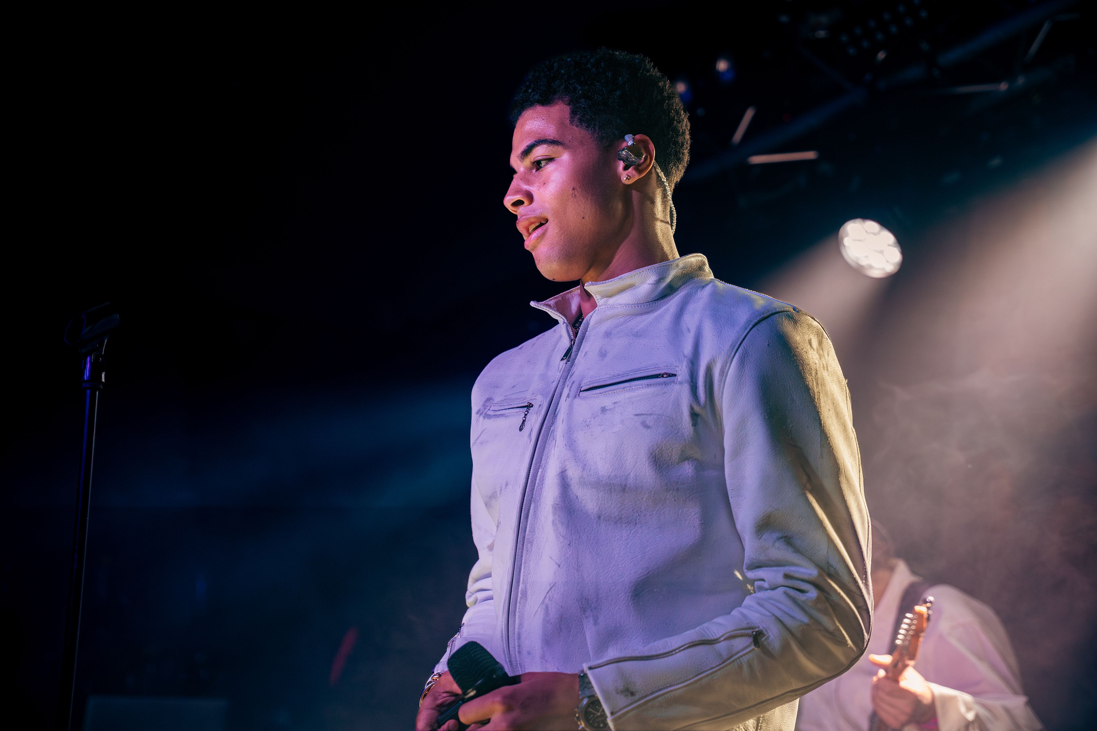 24kGoldn performing live at Oslo Hackney in London