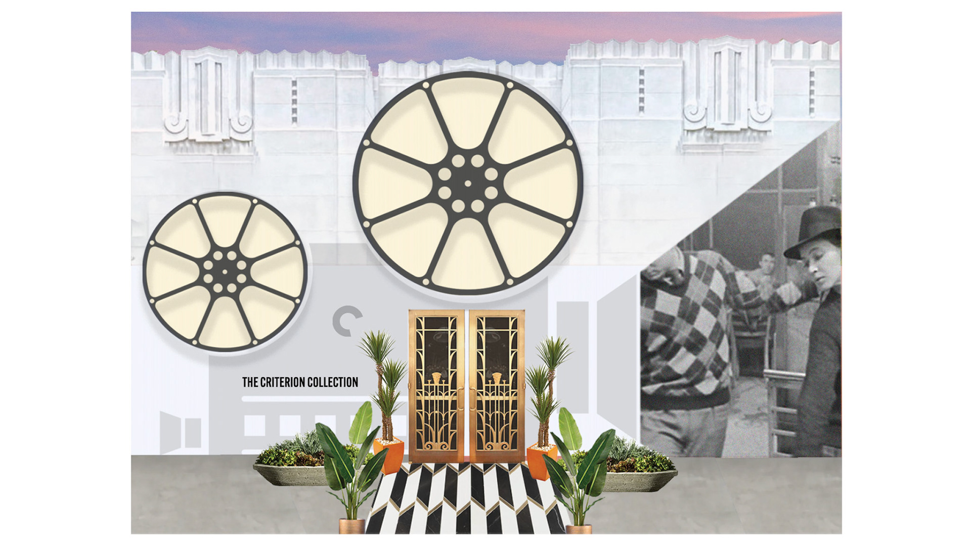 Final concept art for exterior facade