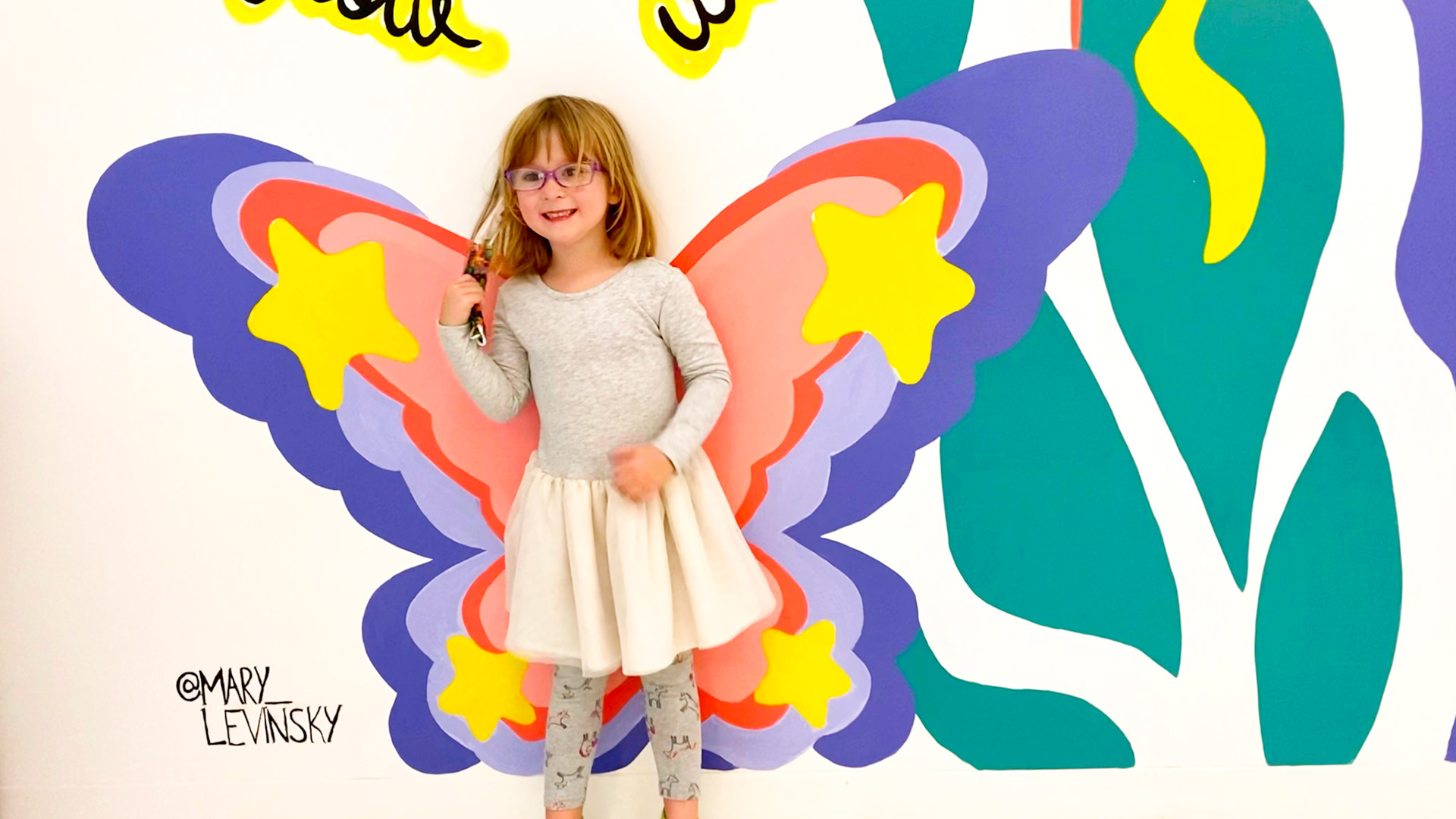 A photo op designed specifically for children of the venue's target demographic