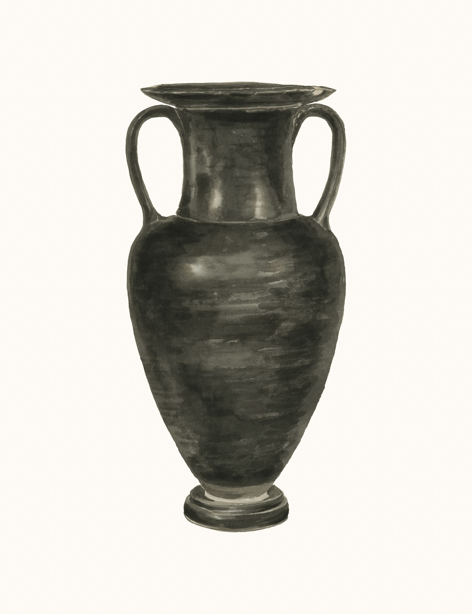 Terracotta neck-amphora 