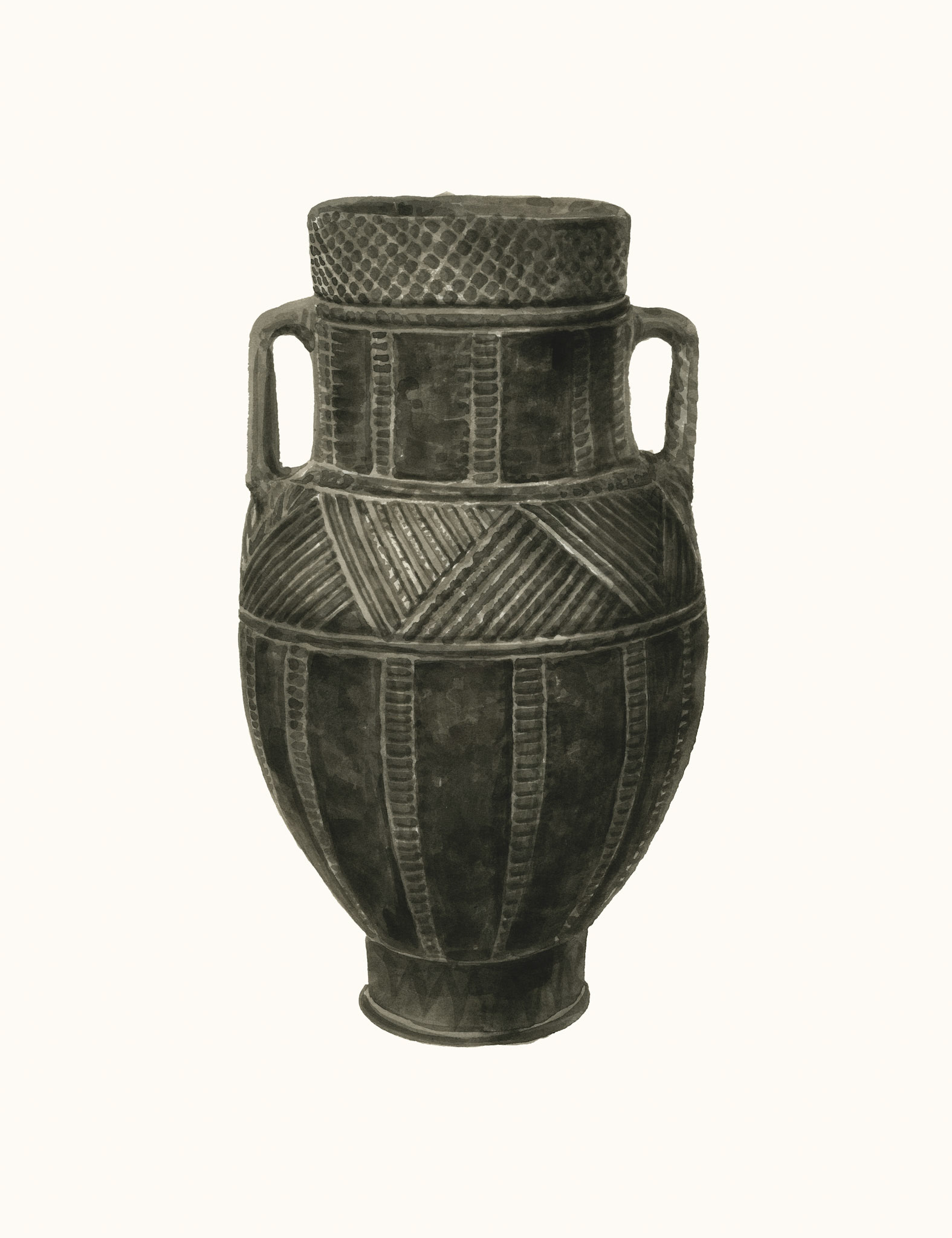 Chlorite amphoriskos