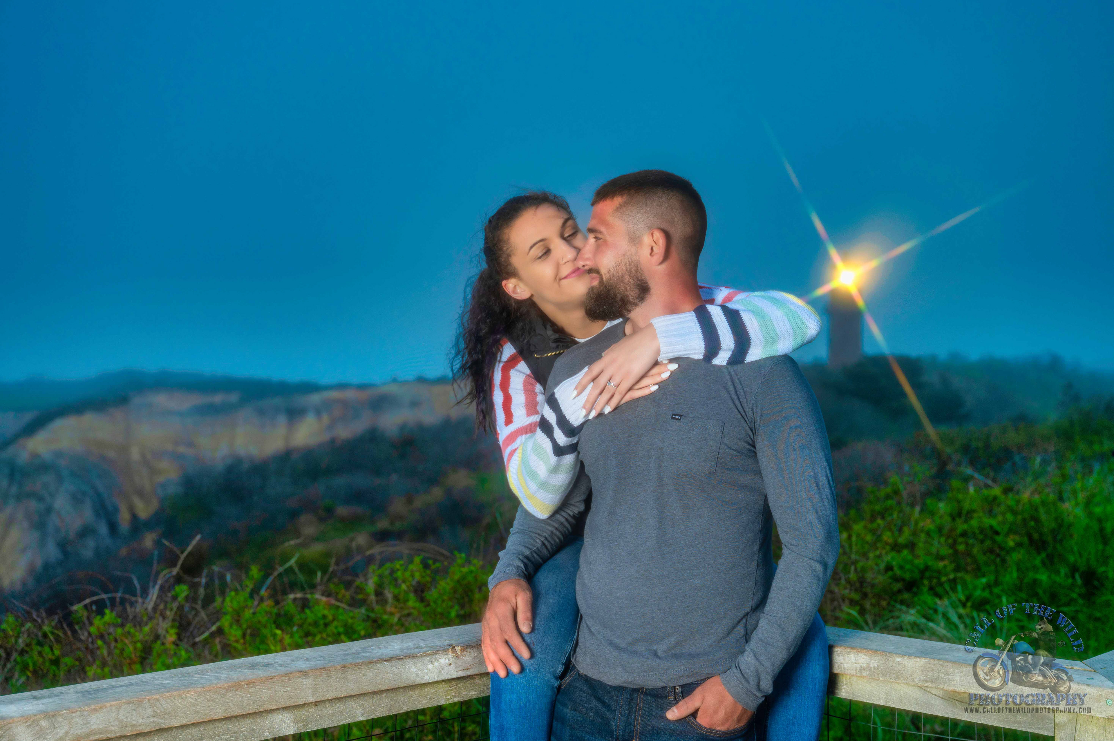 Marthas Vineyard Aquinnah Engagement