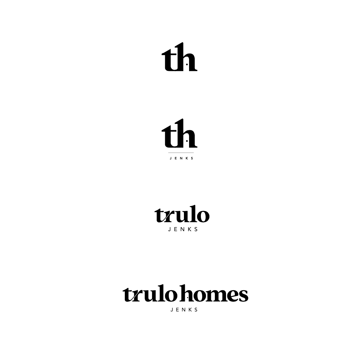 Responsive logo for Trulo Homes