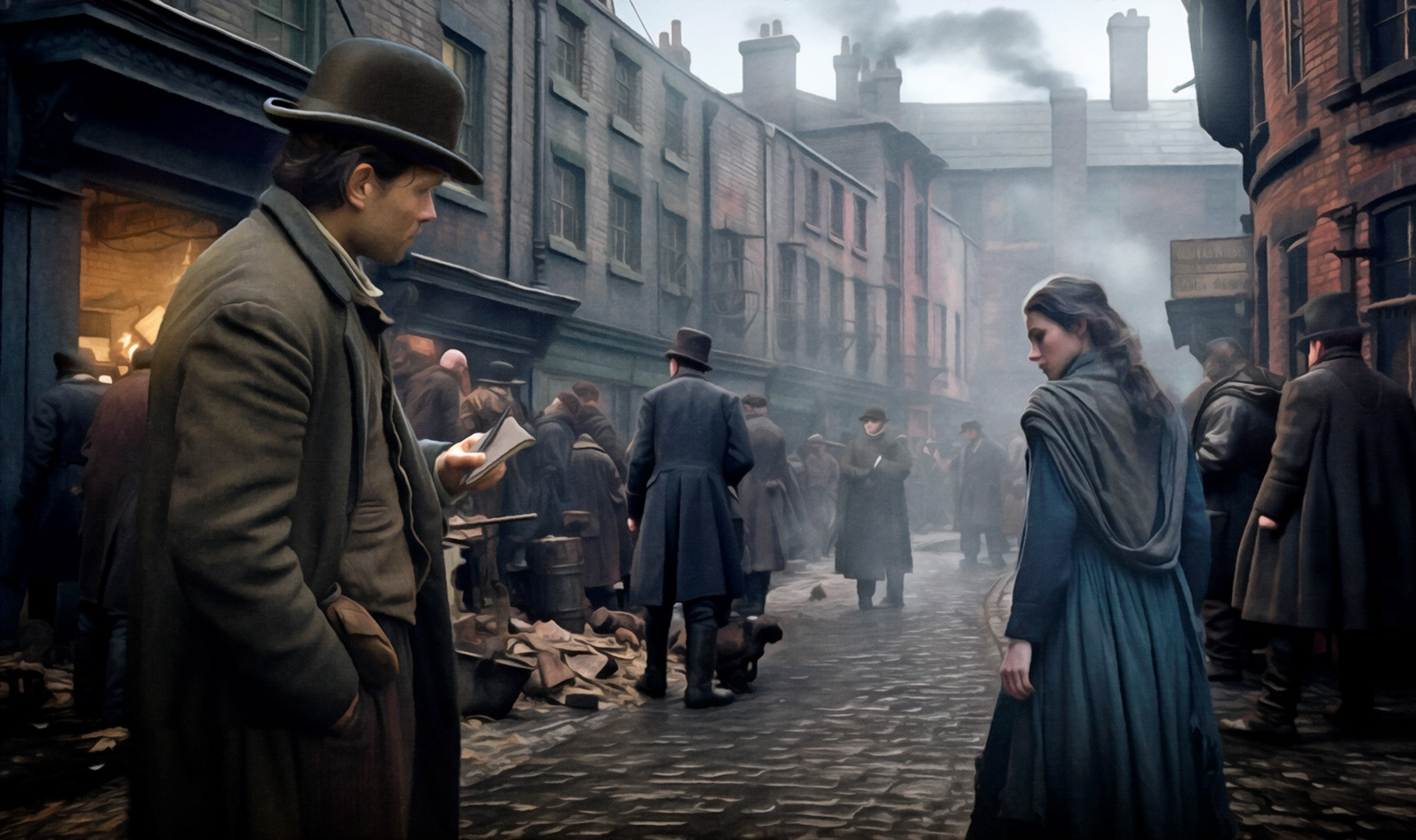 IL GIORNALISTA NELLA LONDRA DEL 1888-edito su FOCUS Storia Nr.205
