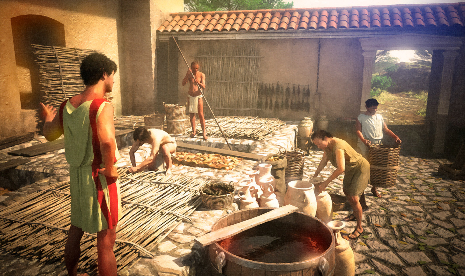 Il produttore di garum - edito su FOCUS Storia