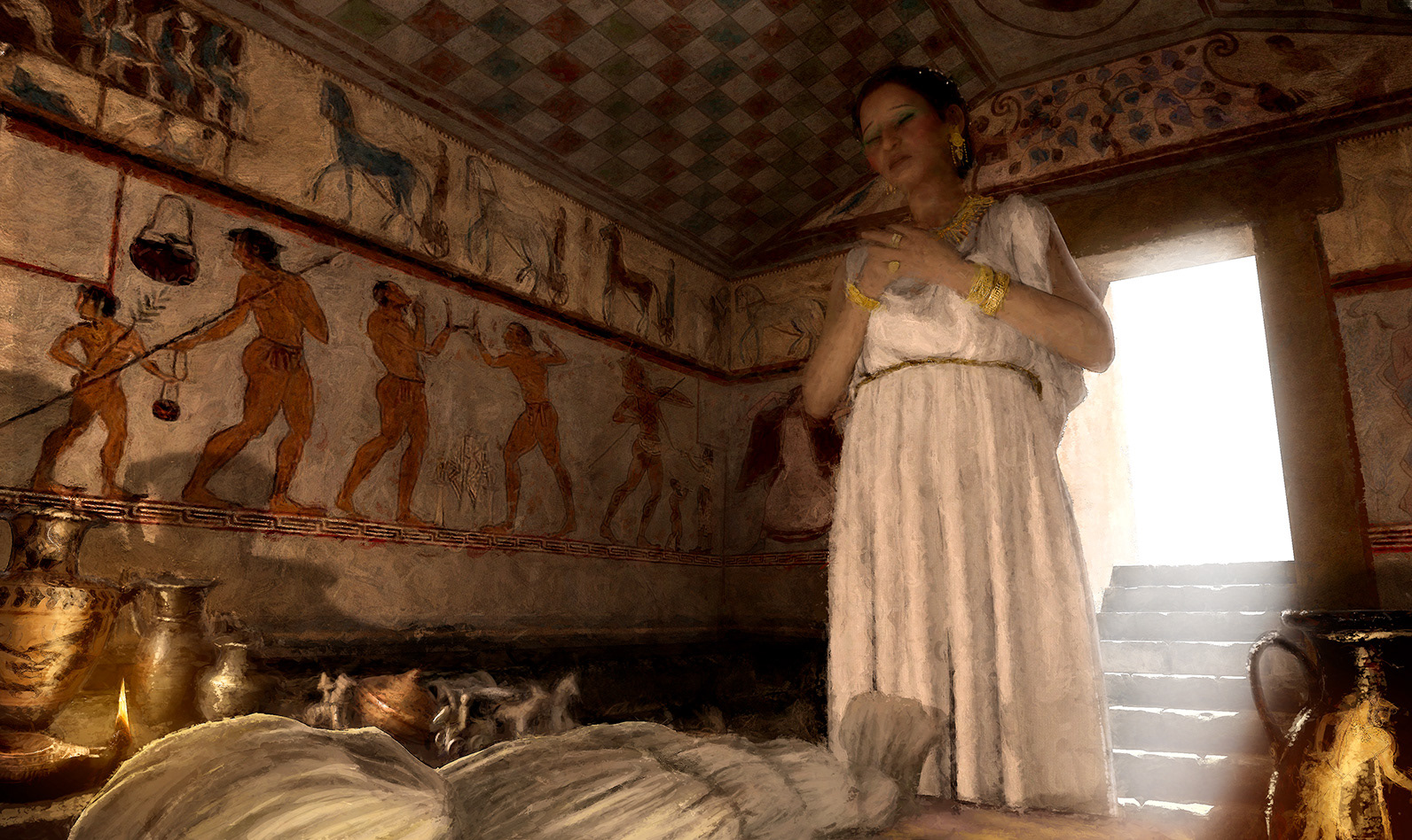 LA MATRONA ETRUSCA - pubblicato sul mensile FOCUS Storia nr.171