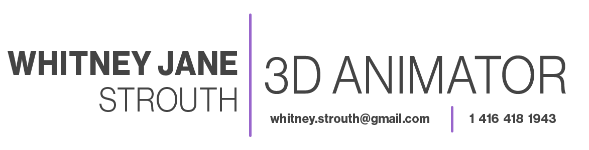 Whitney Jane Strouth 3D Animator