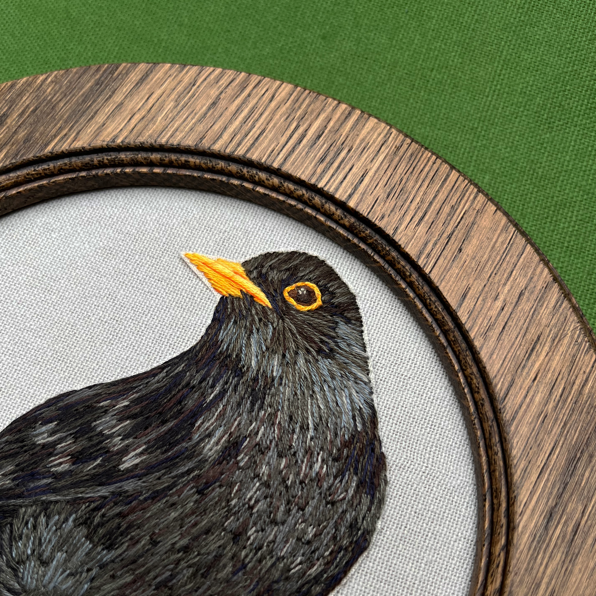 blackbird embroidery