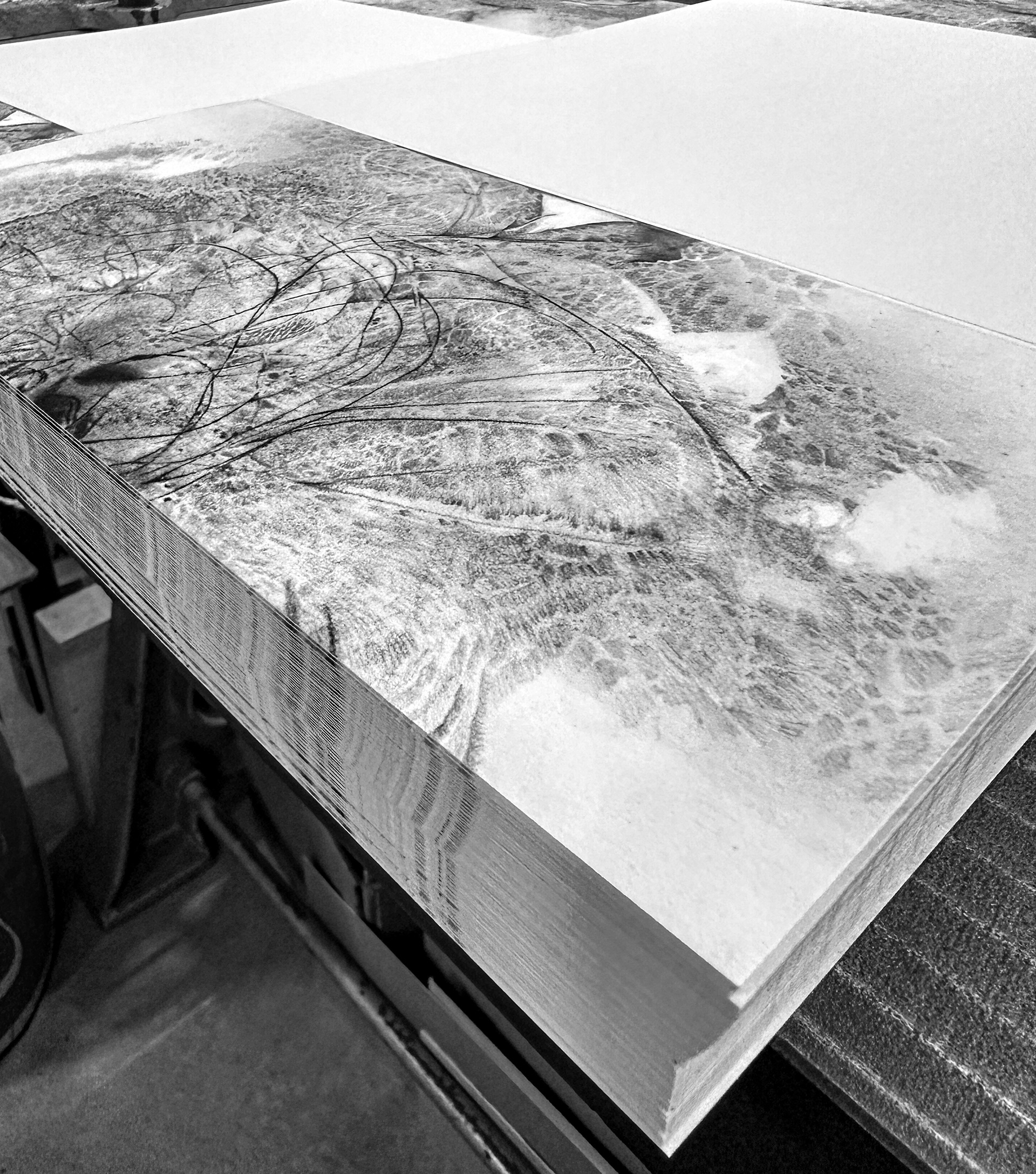 Binding at Atelier La Rivière Sèche