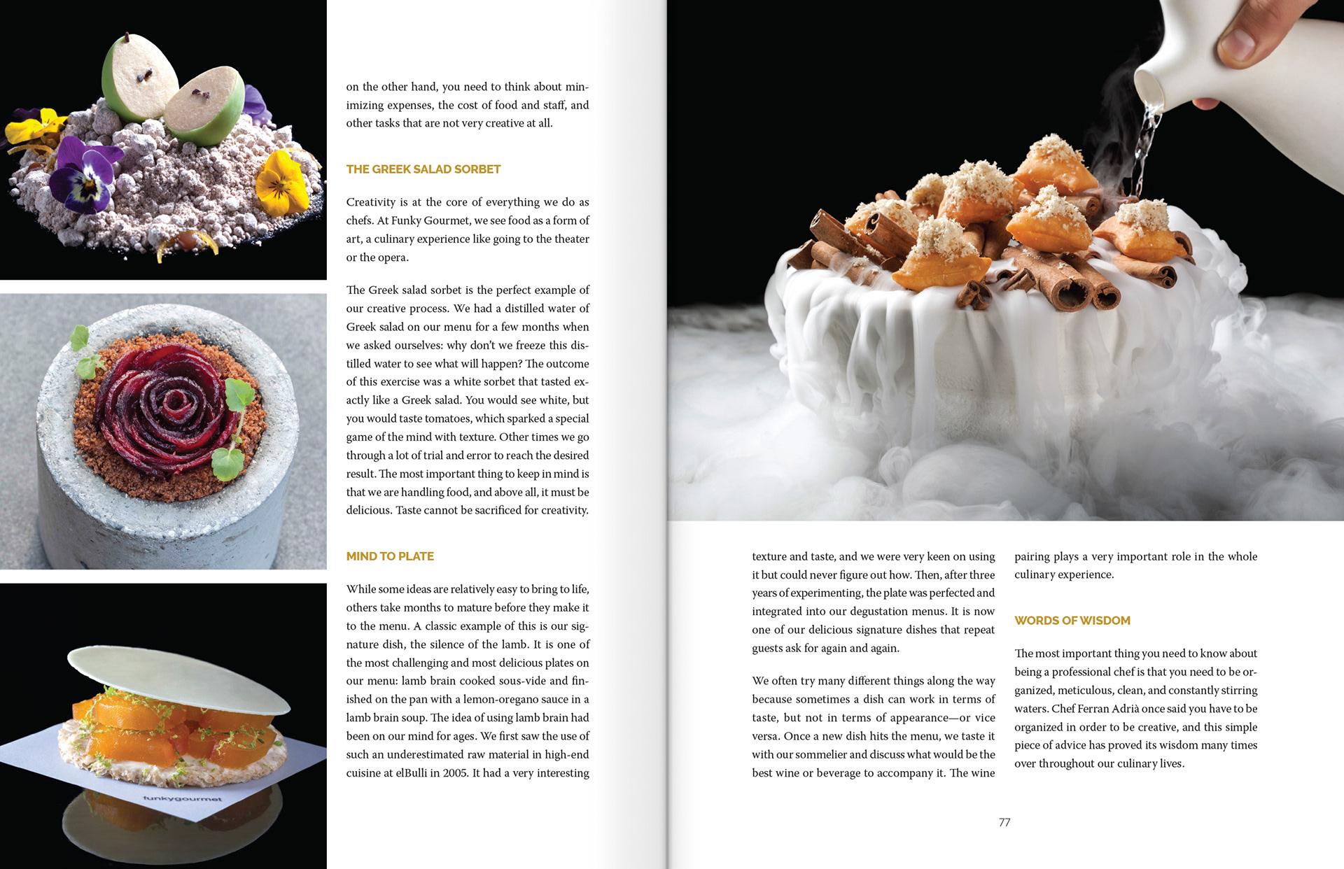 Spread from "A Wealth of Insight 2" by Rahim Kanani