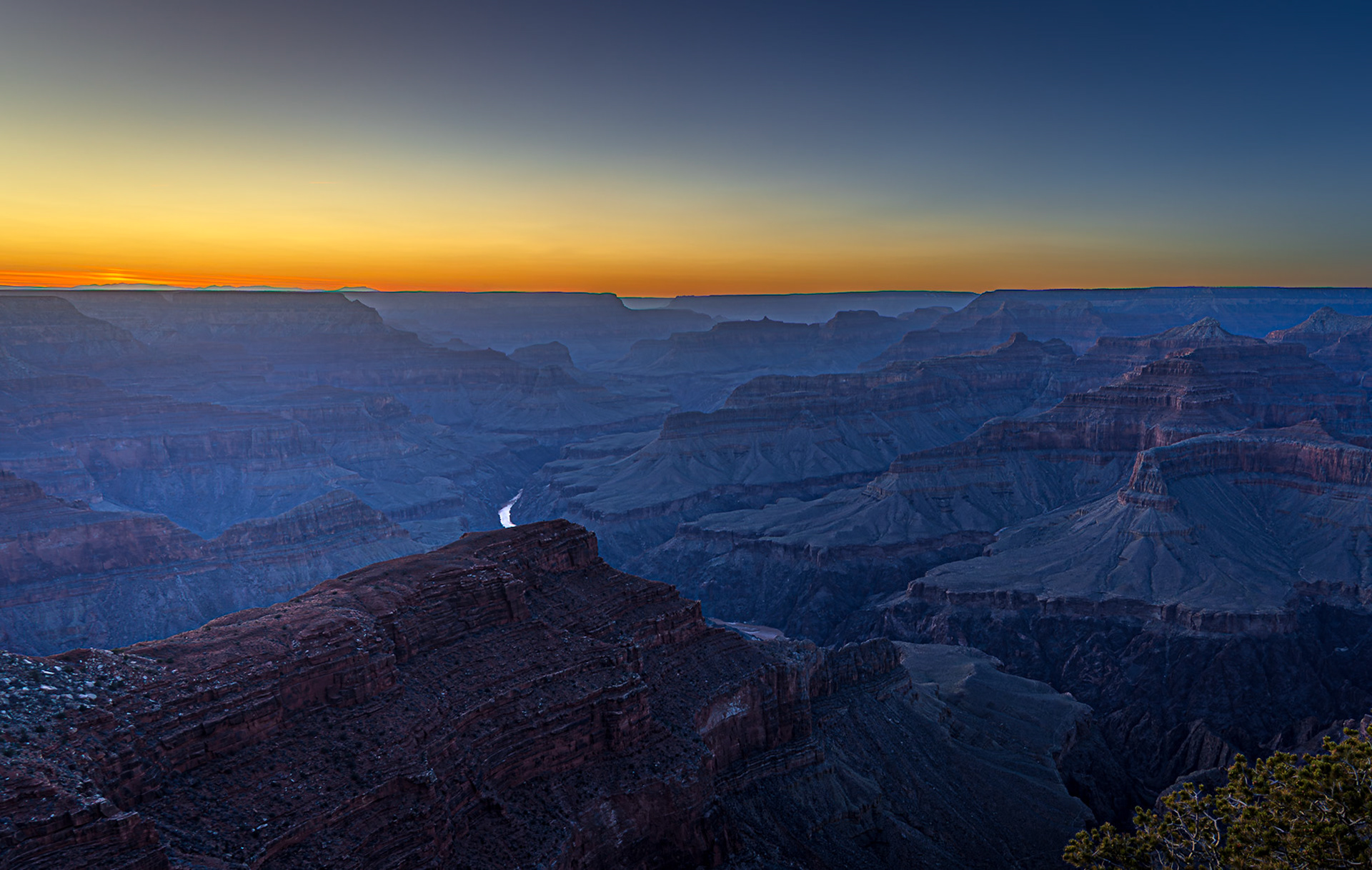 Hopi Point Sunset