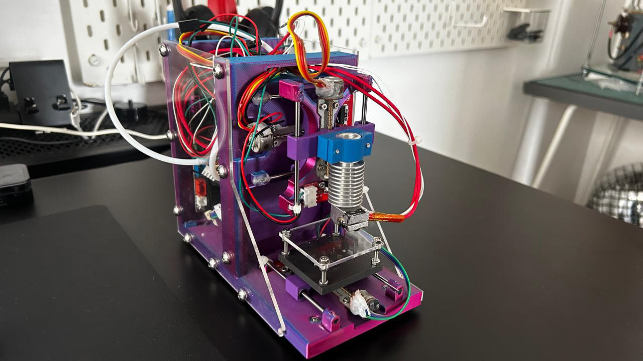 Pico Printer: World's' Smallest FDM 3D Printer designed and created by Subhaan Akhtar