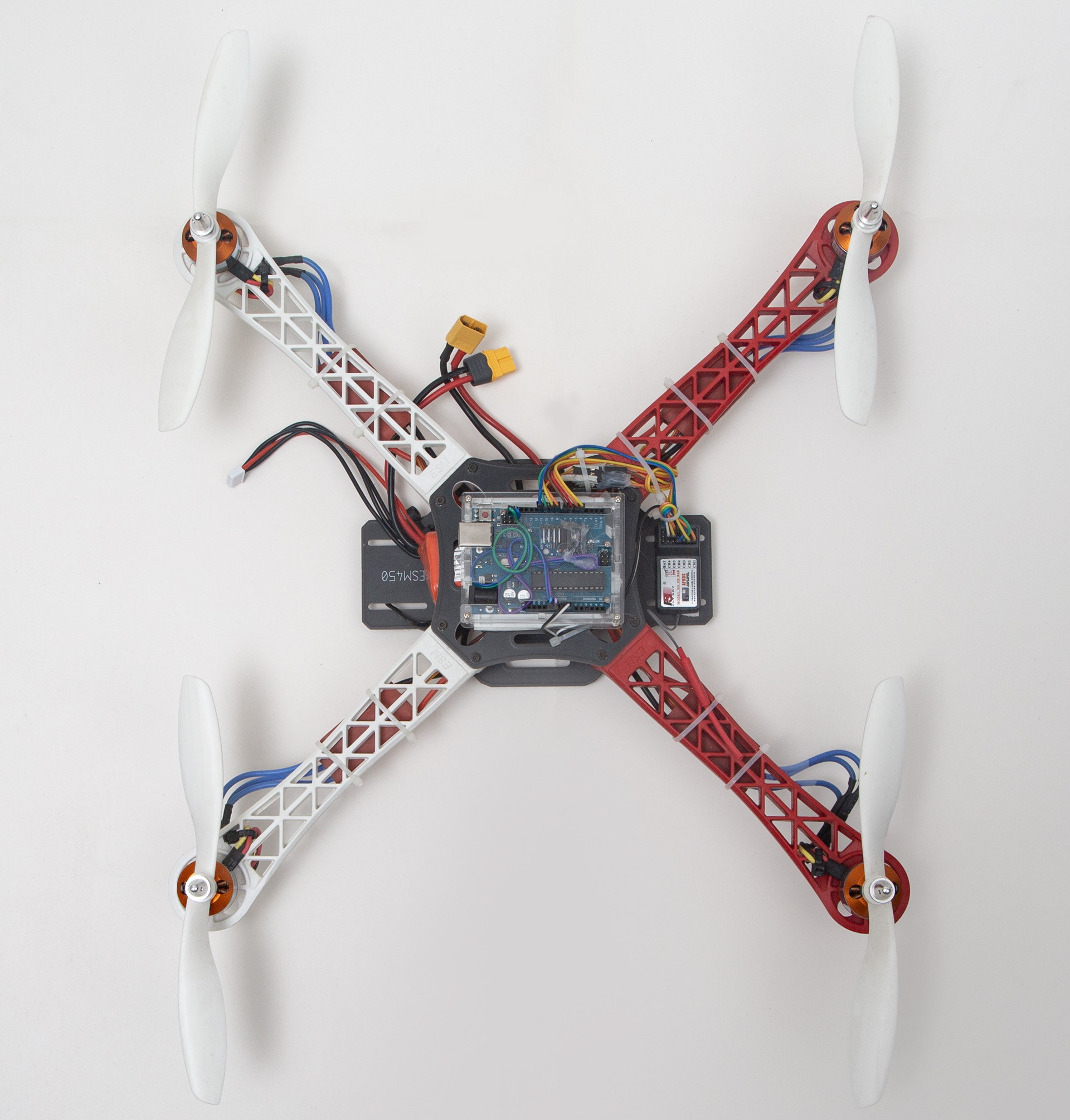 quadcopter drone build by subhaan akhtar