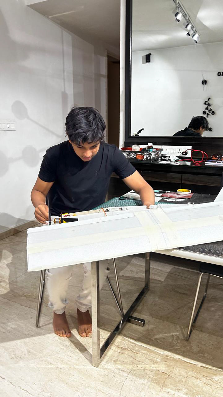 RC Airplane for IIT Boeing Aeromodelling Competition build by Subhaan Akhtar from Oberoi International School