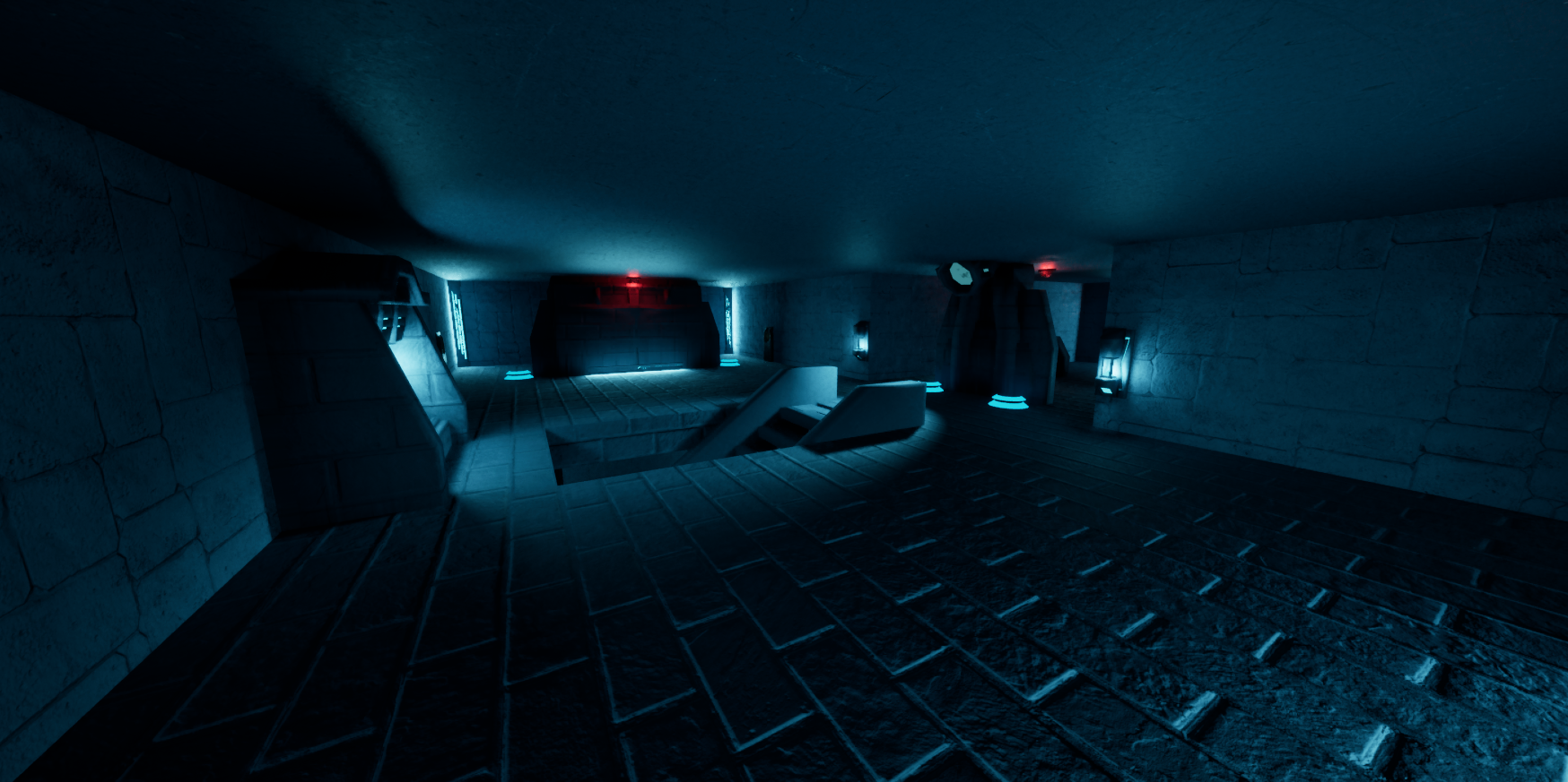 Panoctigon Initial Prop and Lighting Pass