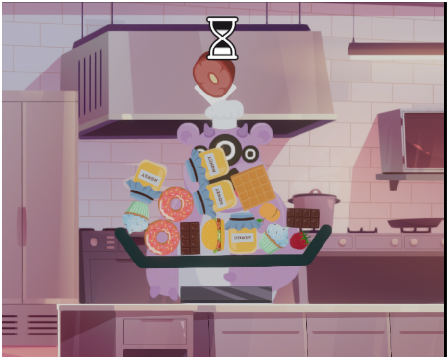 Version of the game by our third day of development