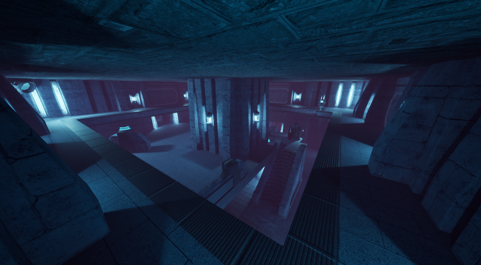 Cell Block Lighting and Prop Pass 3
