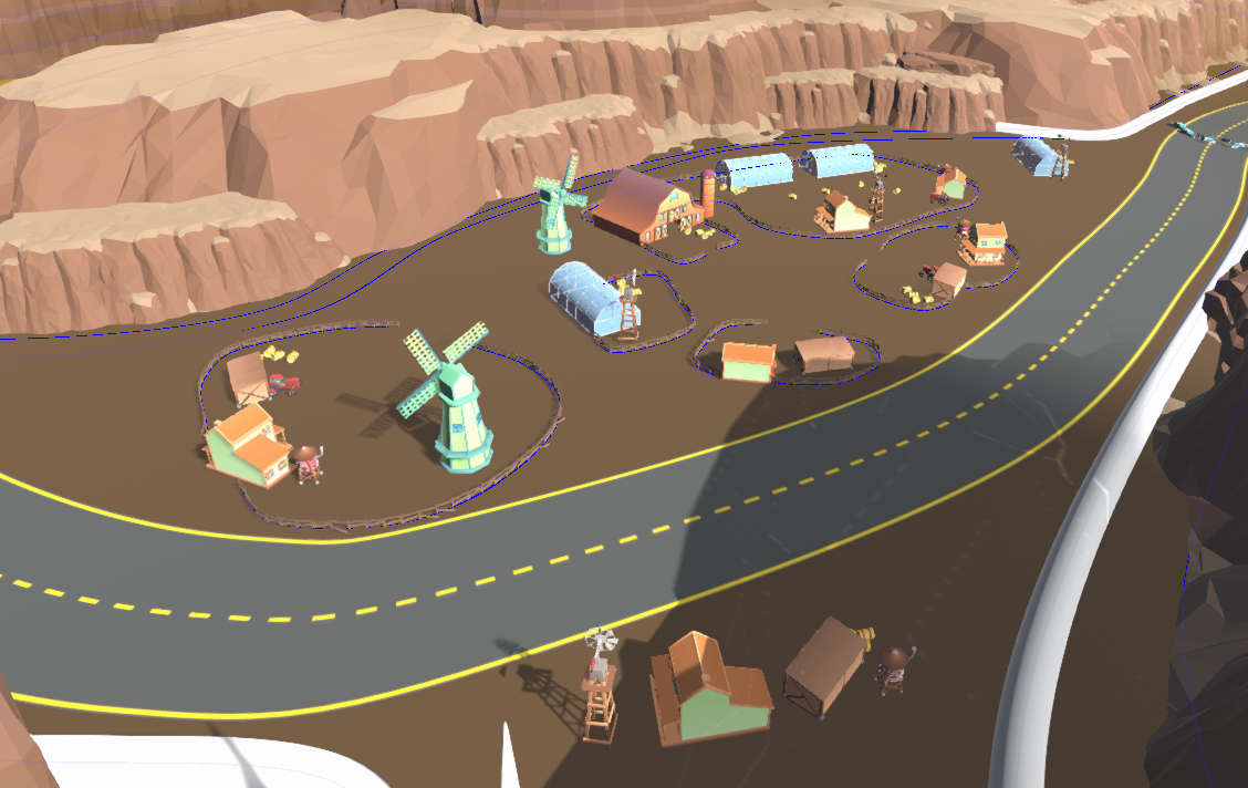 Second landmark area in MVP