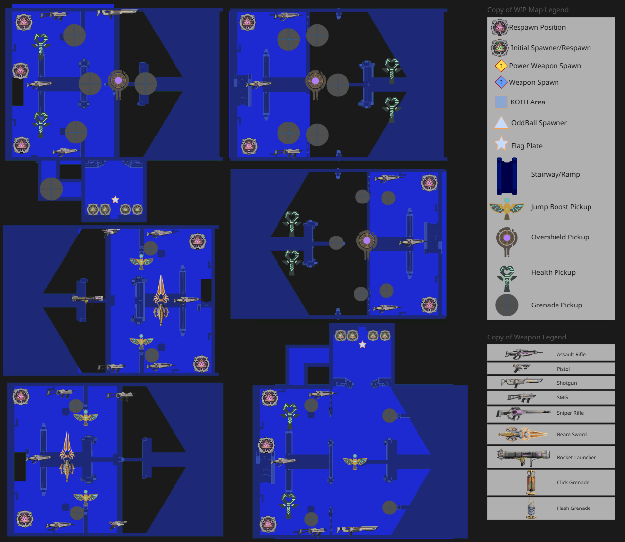 Megalophobia Detailed Layout