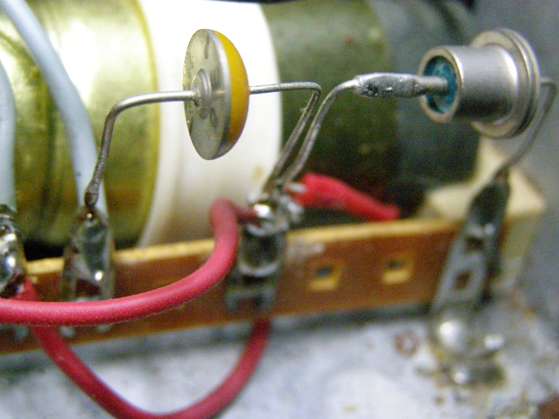 Old components ready to be replaced