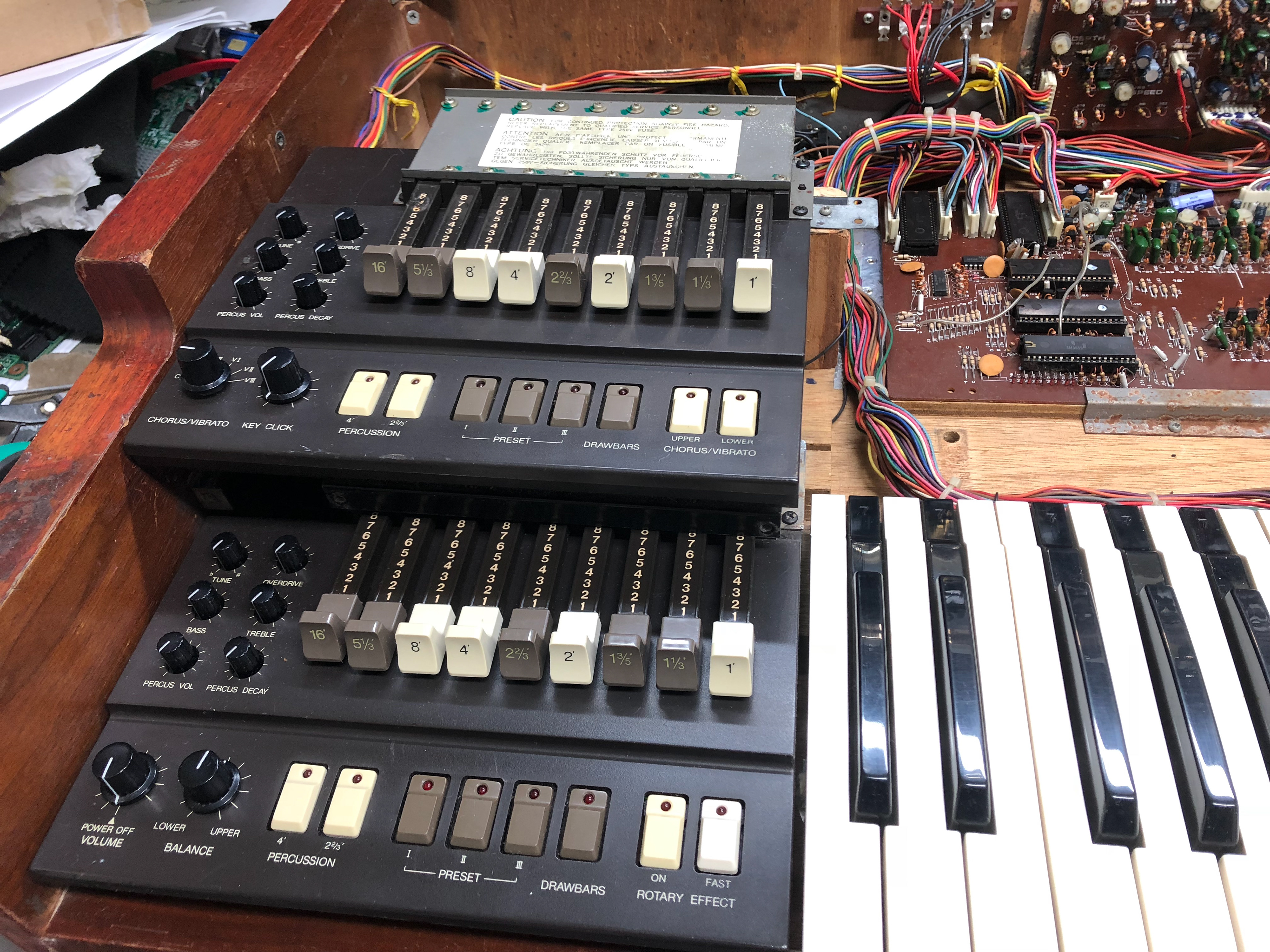 Starting to reassemble product