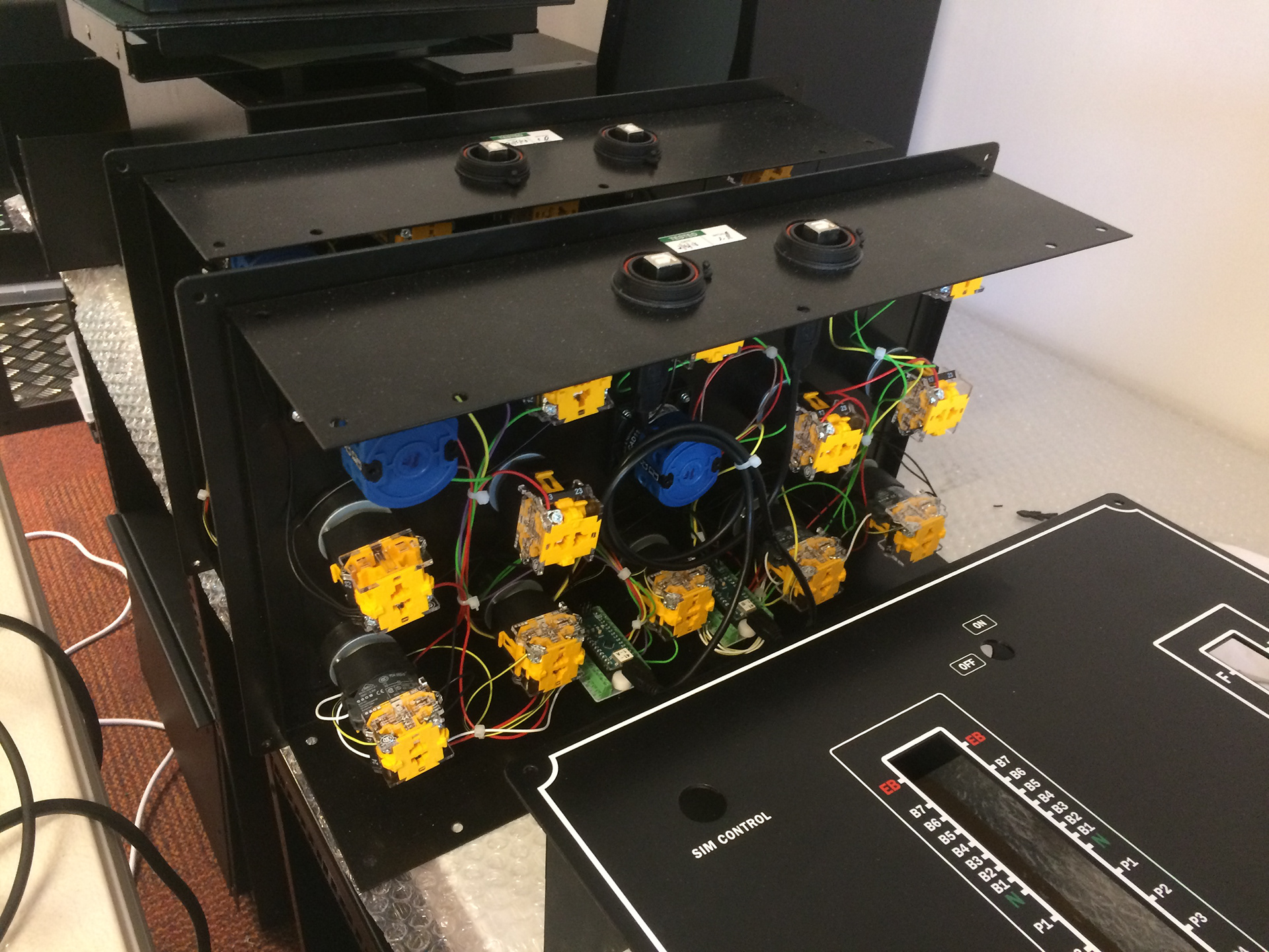 Completed panel, ready for assembly.