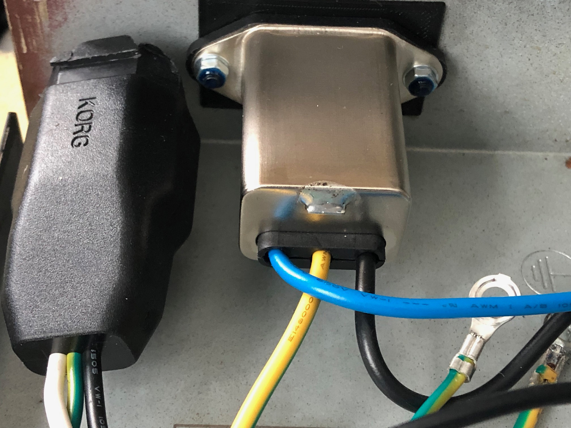 New and old, side by side