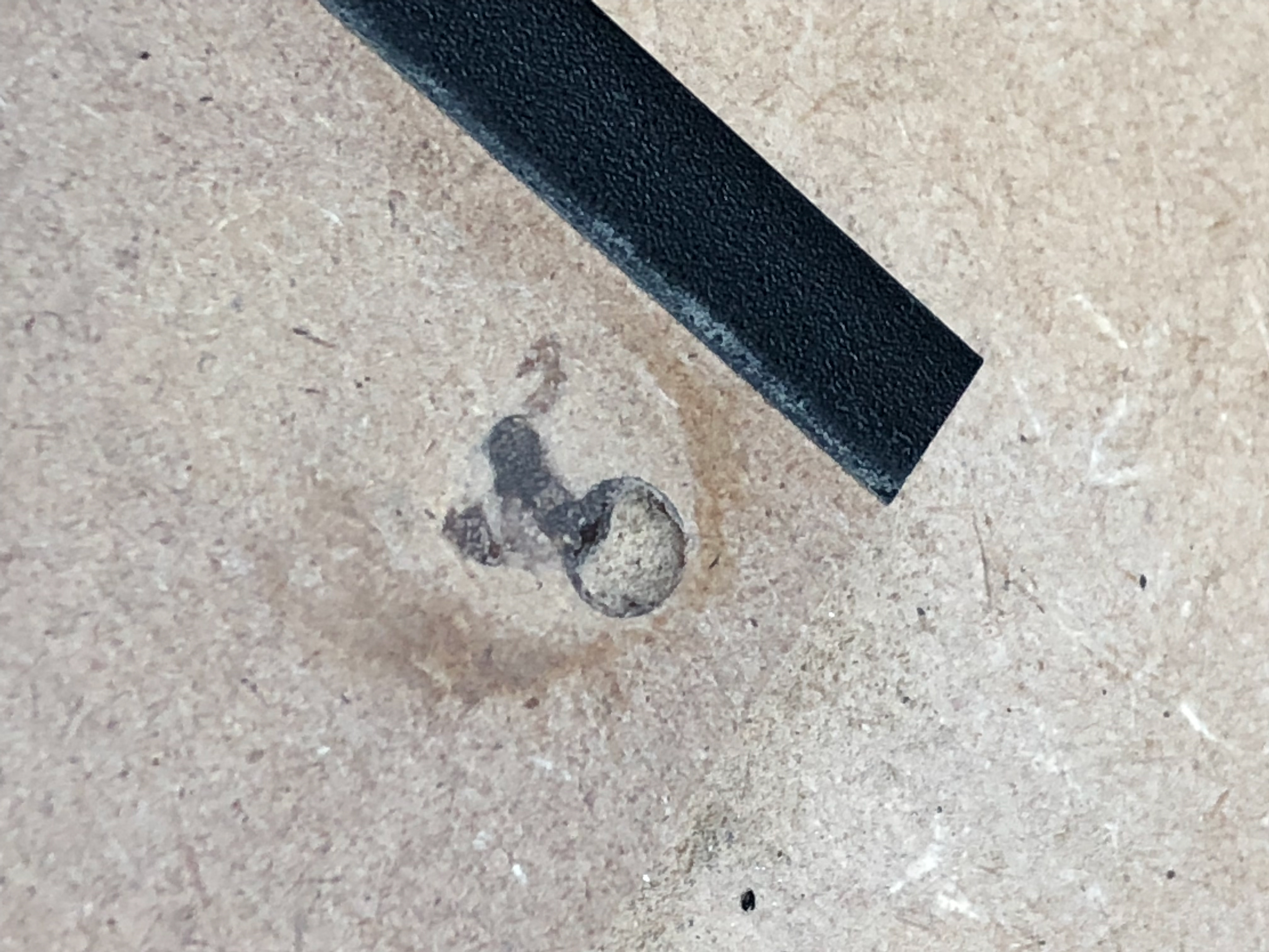 Damage repaired and ready to be put back together