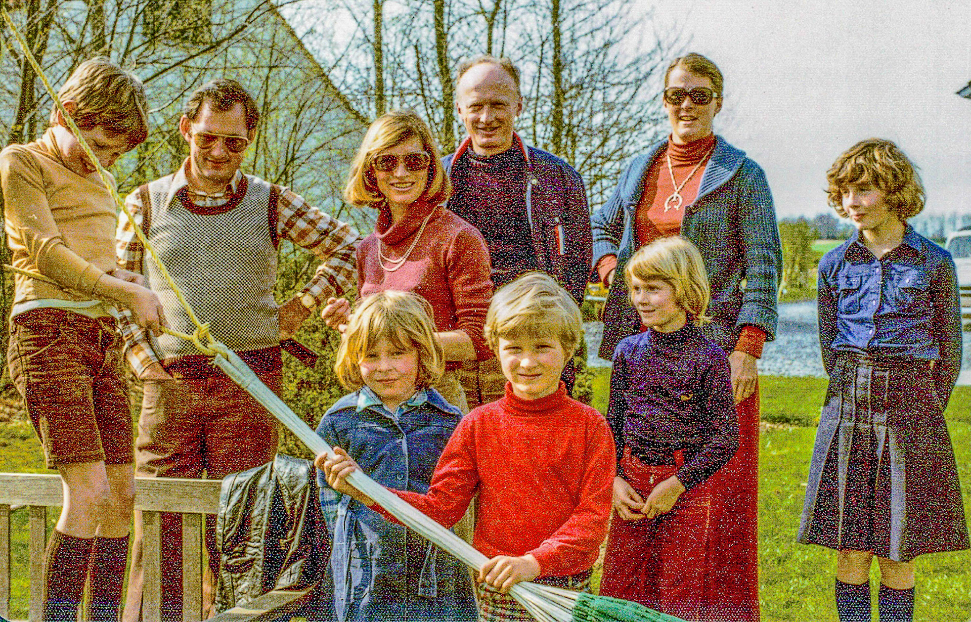Family Group in Belgium Fockenier