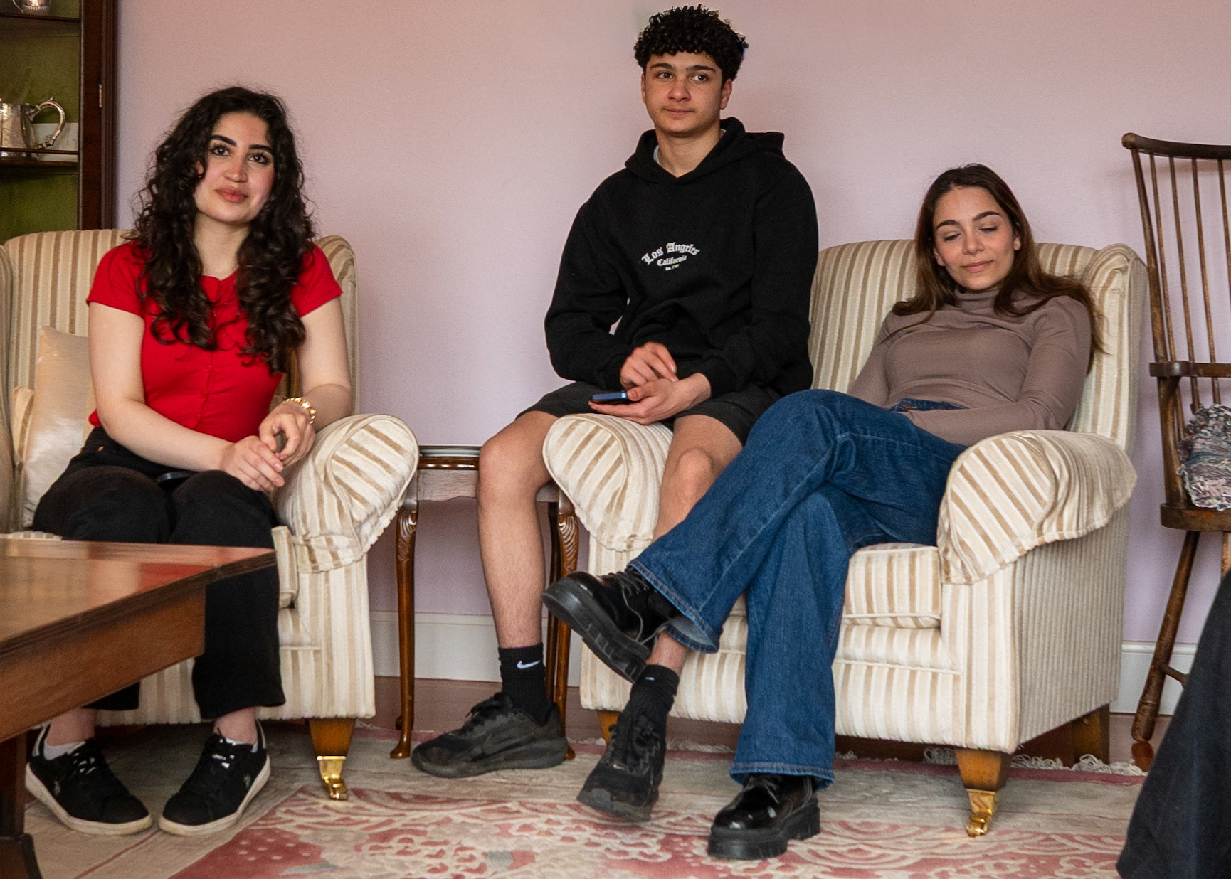 Aynaz, Arian & Kimia the Vet