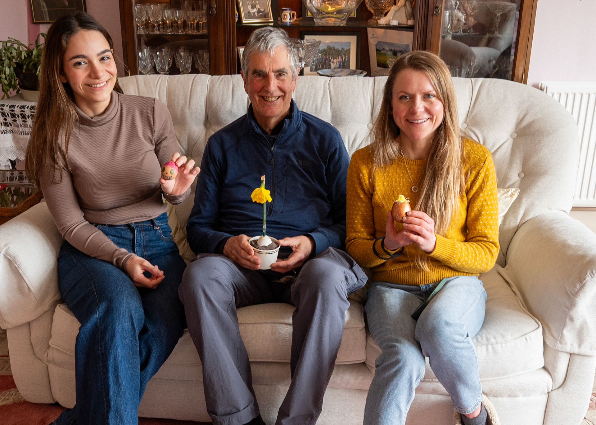Kimia, Iain and Cat the Vet