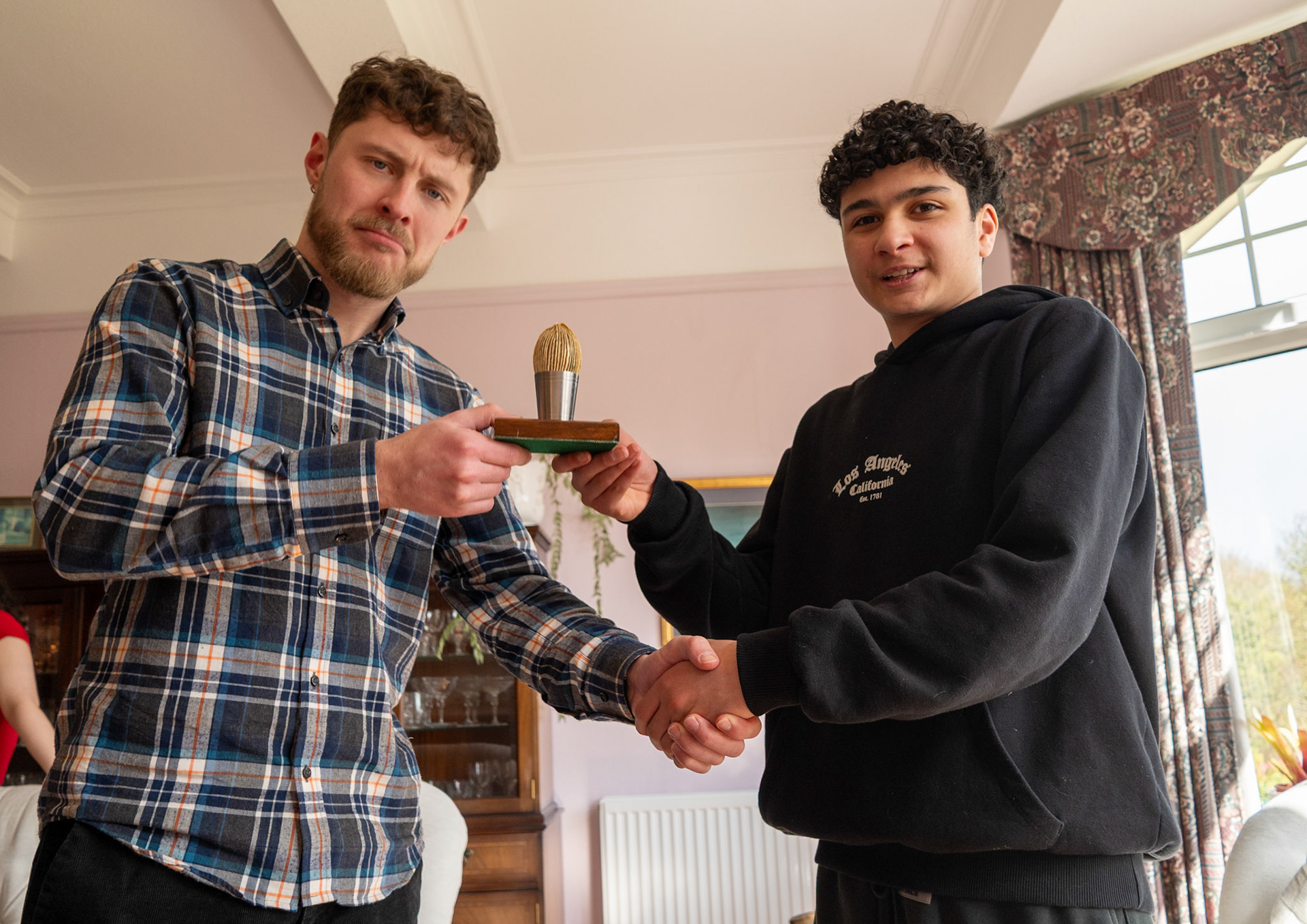 Thomas and Last Year winner Aynaz