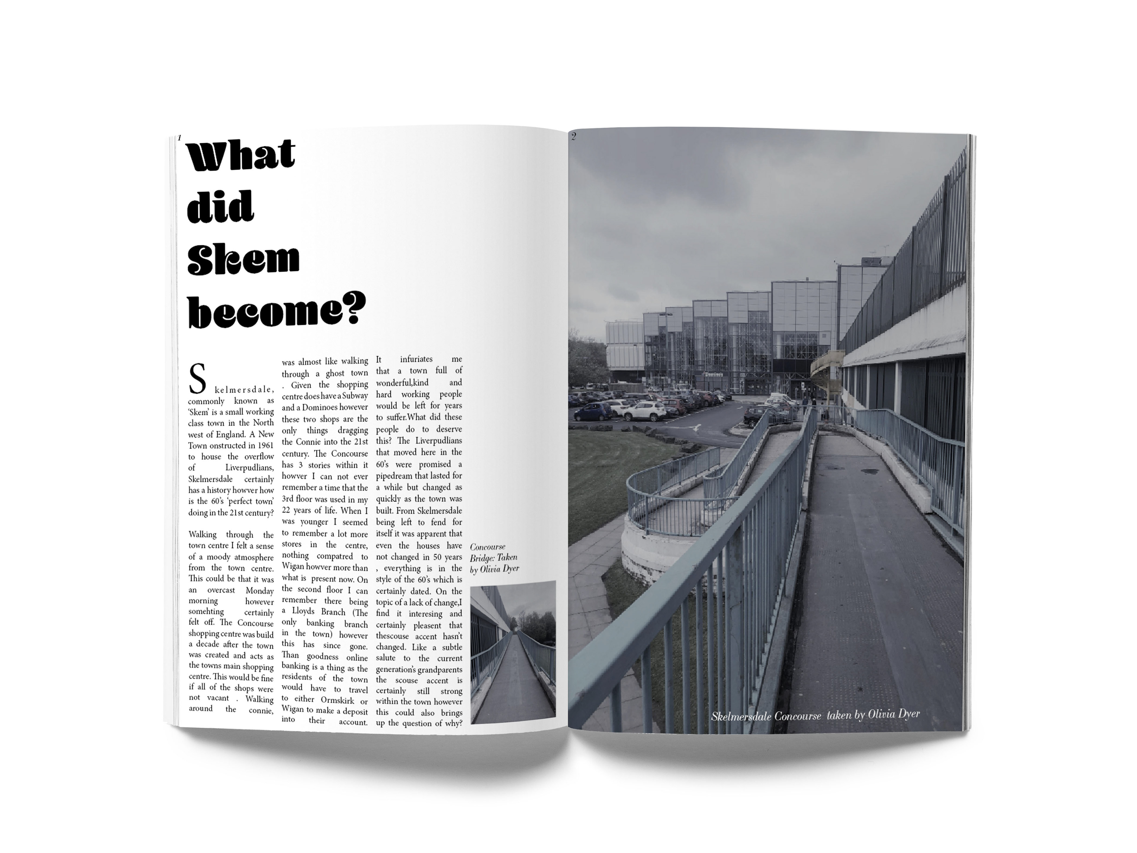Article on Skelmersdale in the present day from my own account
