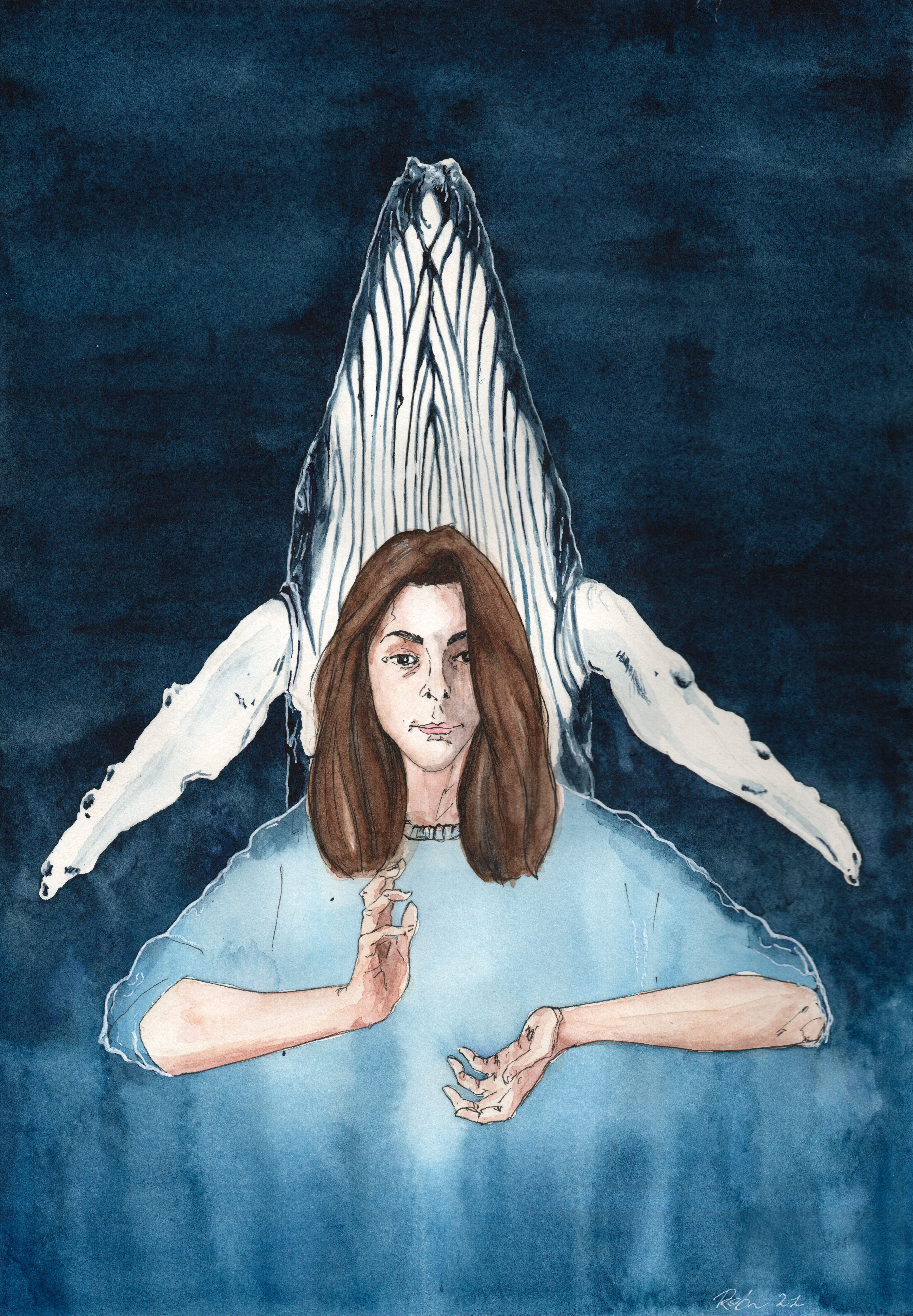 Watercolors and Inks
