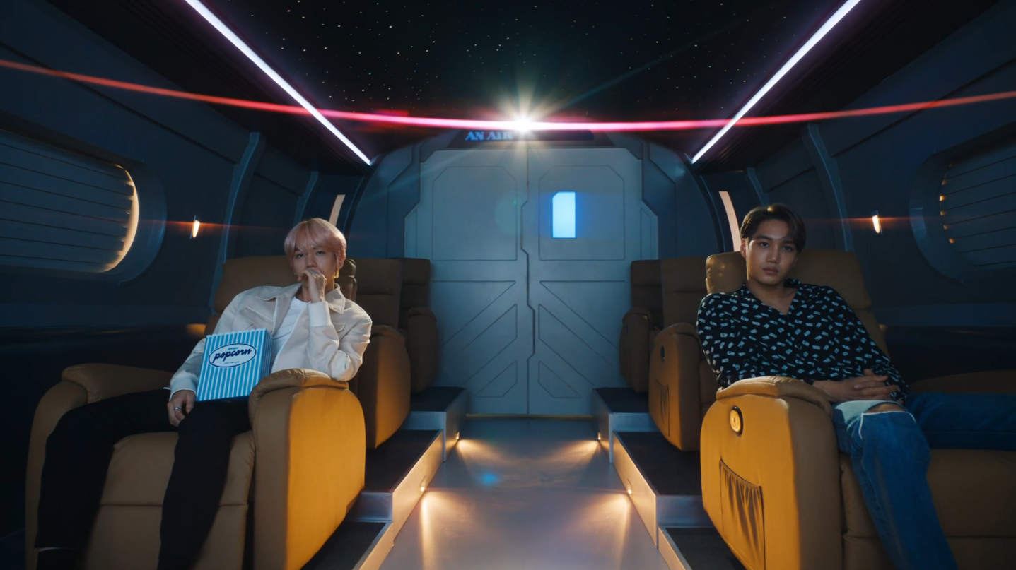 kwon ohhoon Korean Air X SuperM Safety Video