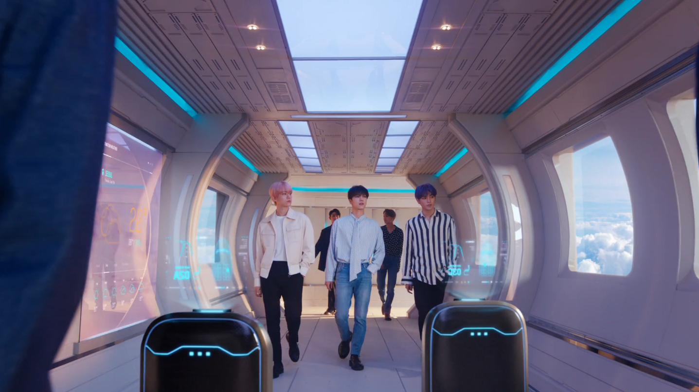 kwon ohhoon Korean Air X SuperM Safety Video