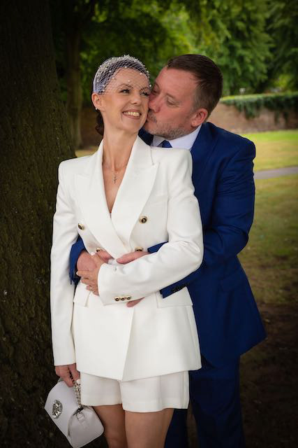 Bride and Groom elopement shoot