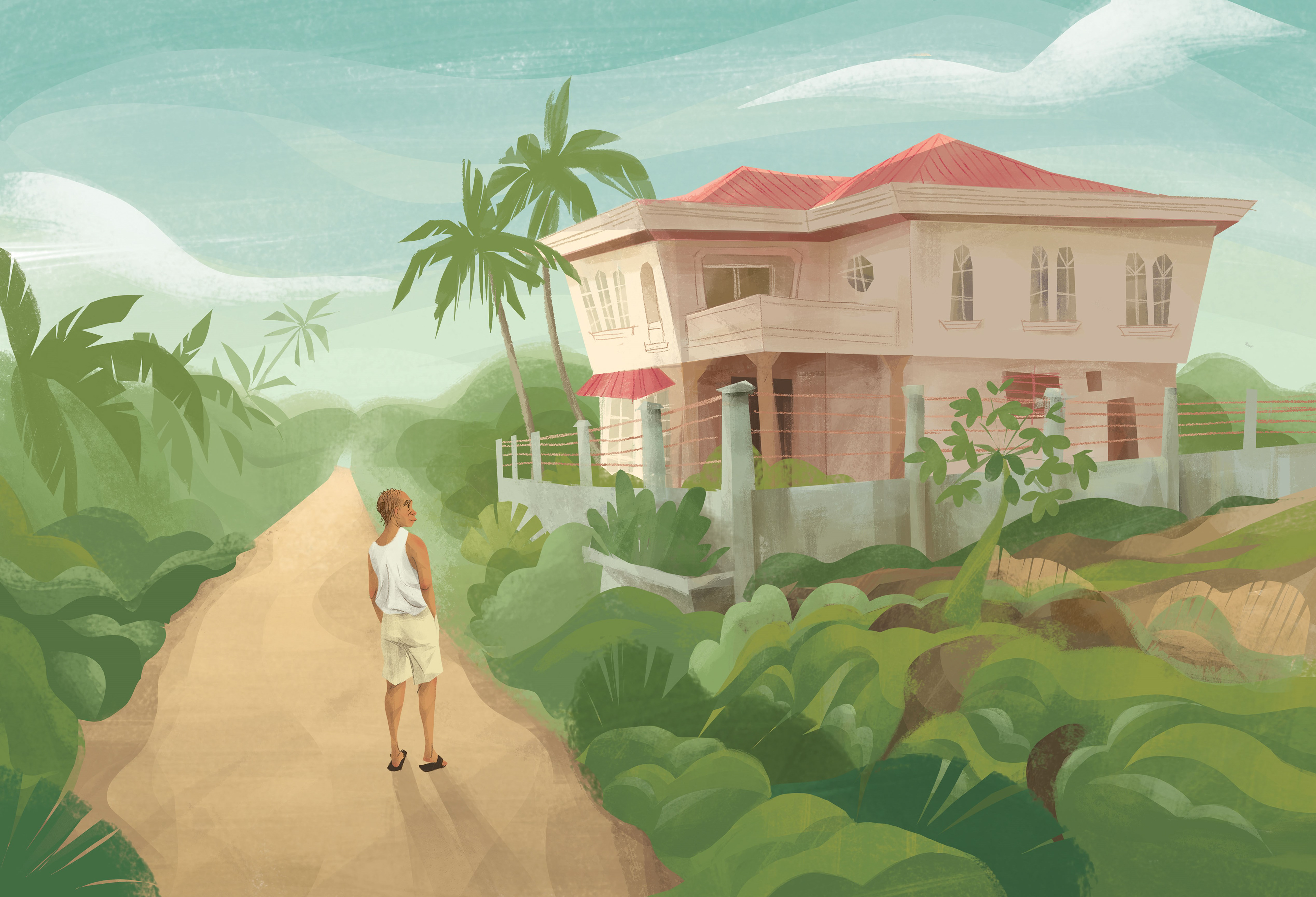 Lolo's Morning Stroll