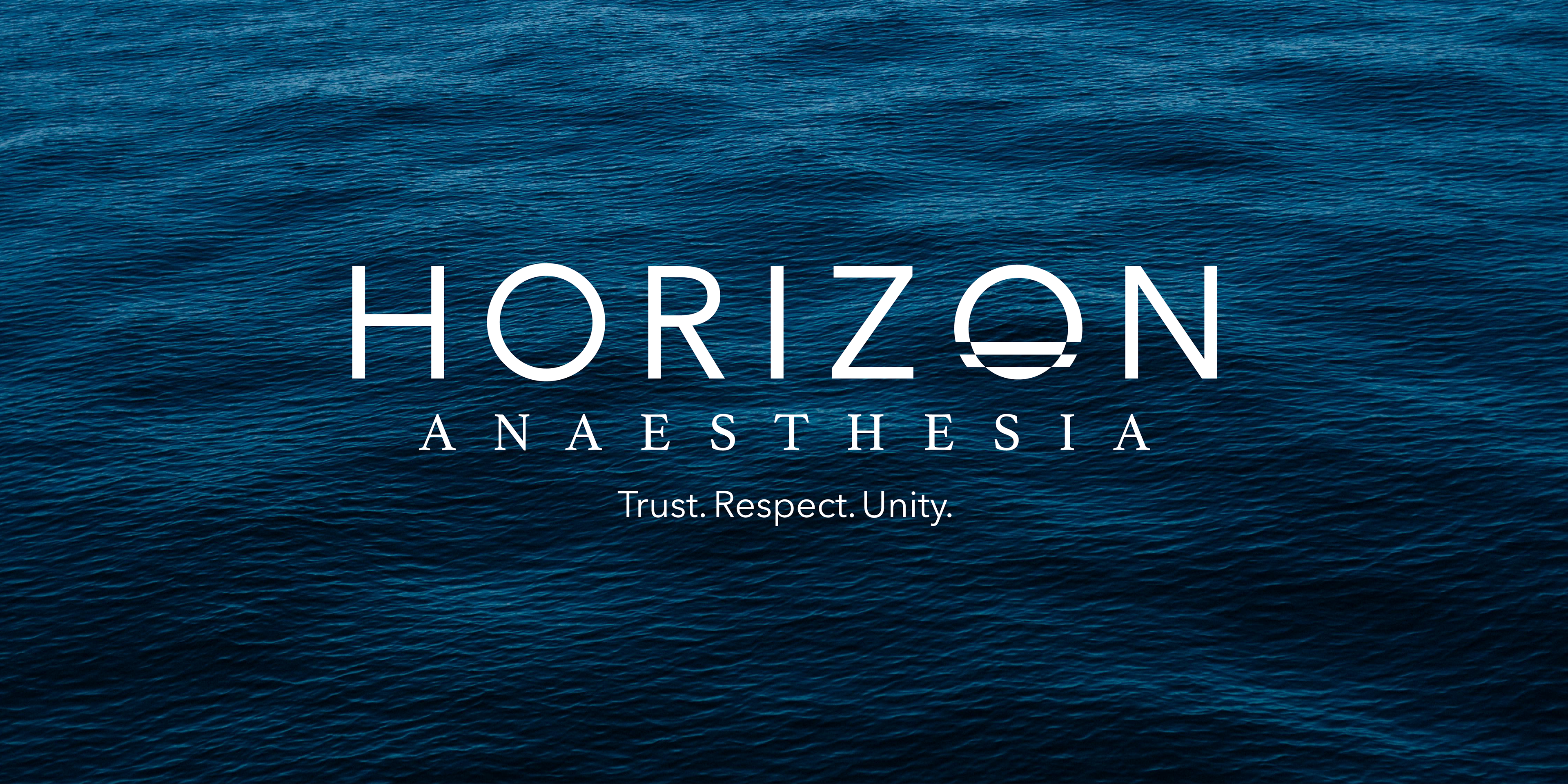 Logo design for Horizon Anaesthesia, by MATJAC DESIGN.
