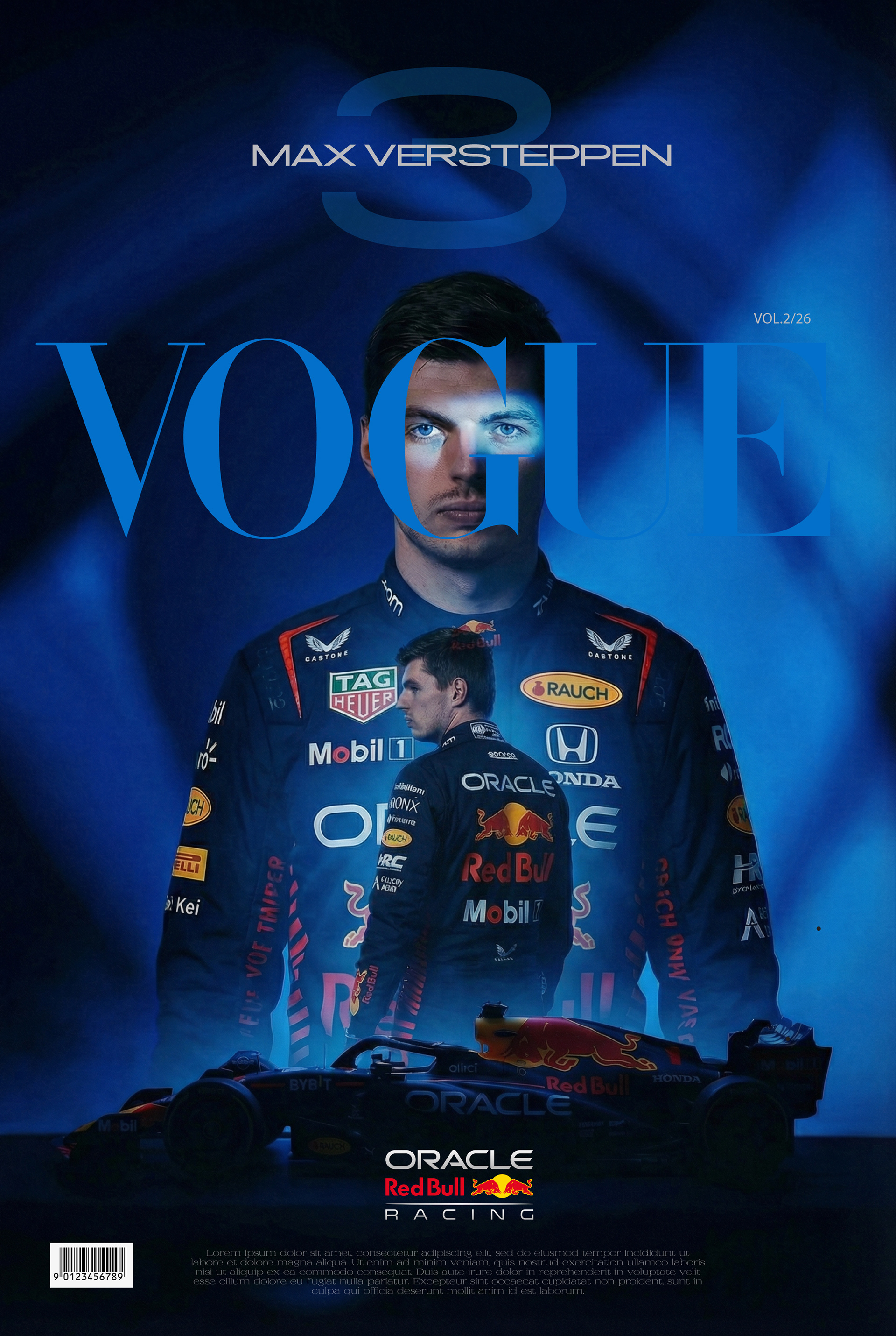 VOGUE X F1 : MAX VERSTEPPEN (Concept Design)