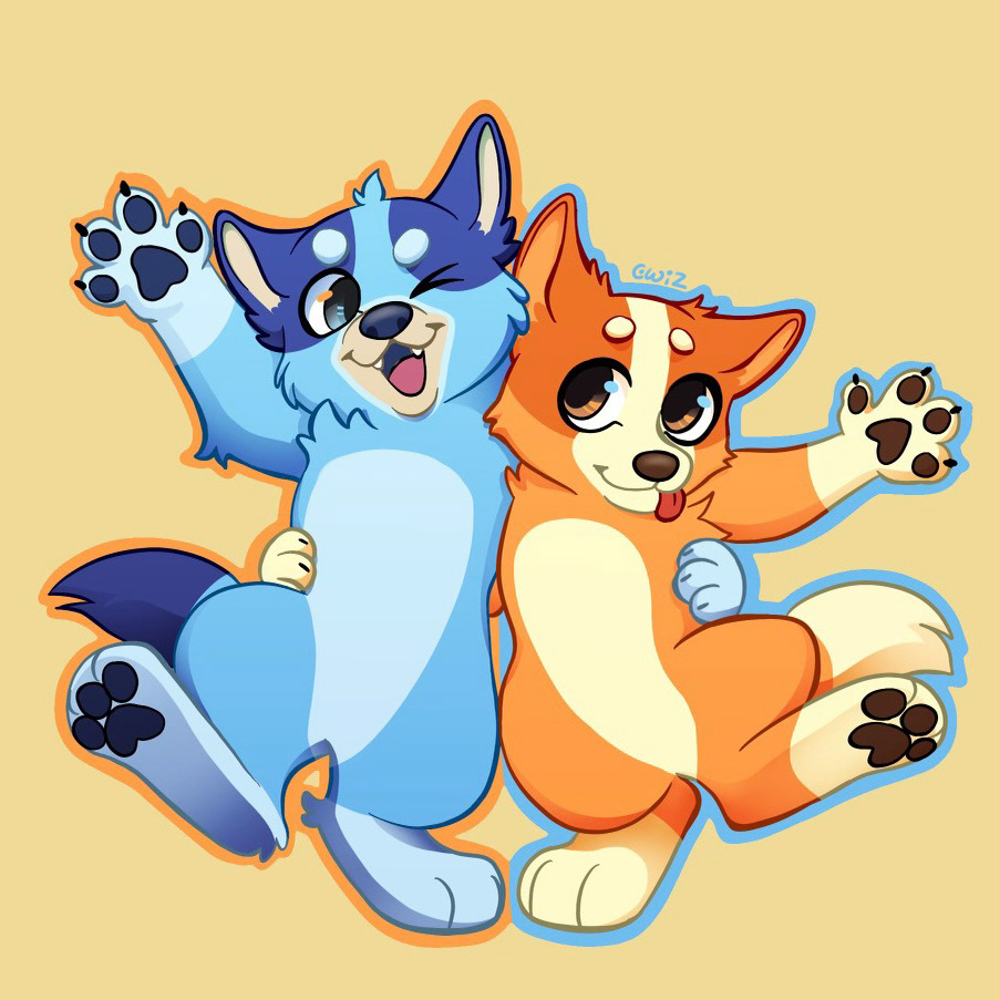 Blueycapsules Telegram stickers