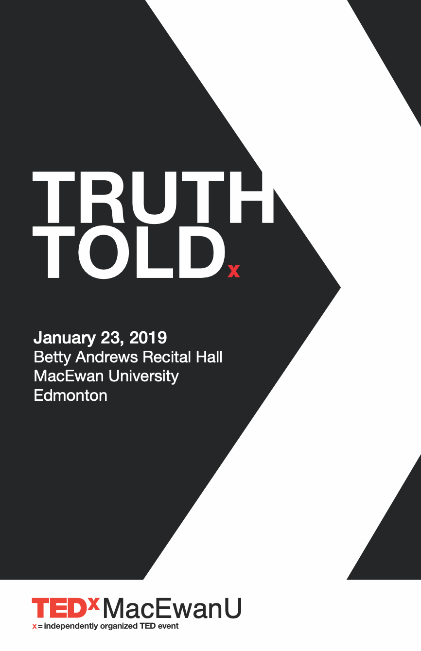 TedX MacEwanU program cover