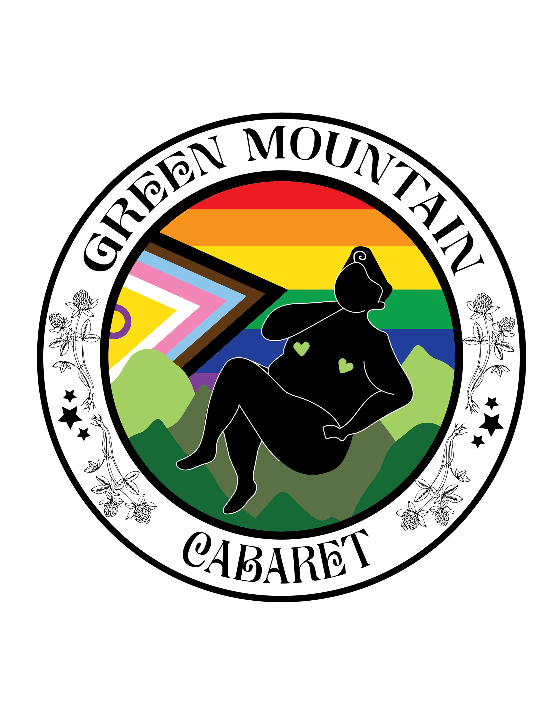 Green Mountain Cabaret: Progressive Pride Flag (2024)