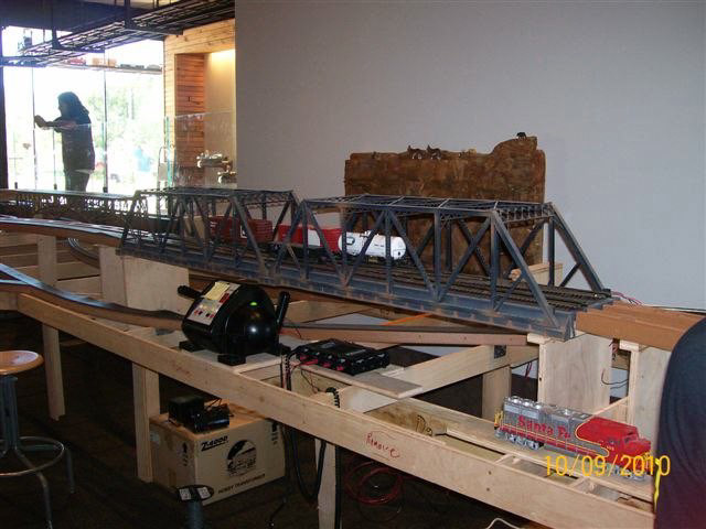 One handle of one transformer ran all the trains for Rail Fair.