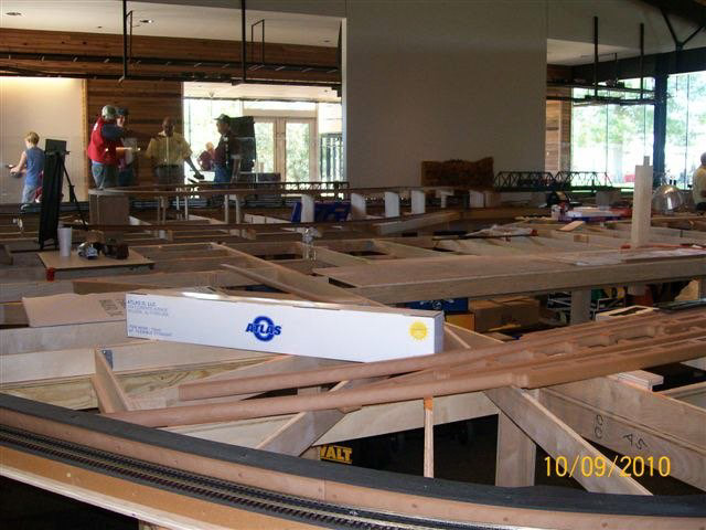 View from the corner by the proposed kids area.